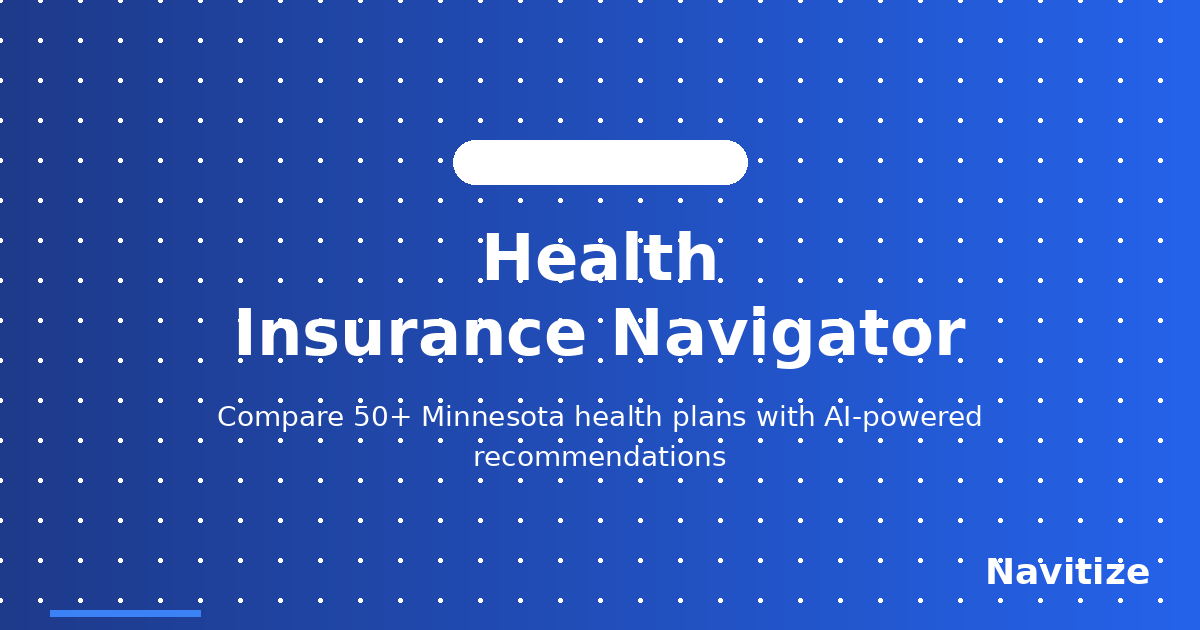 Navitize Health Insurance Navigator Guide | Compare Minnesota Health ...